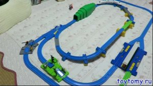 Железная дорога Tomica - вариант сборки