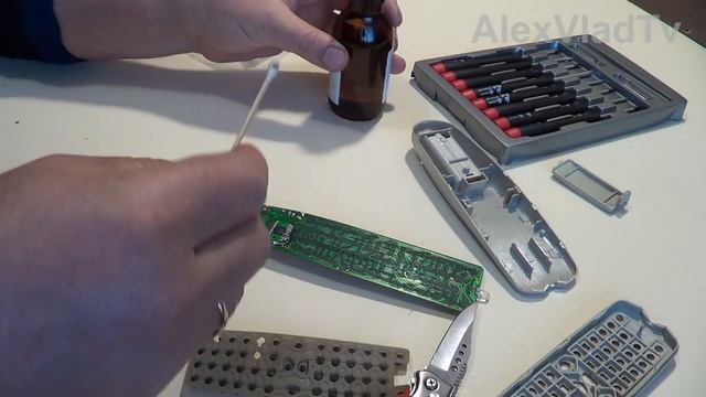 Пульт ДУ, ремонт кнопок смотреть онлайн