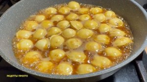 Жареные пельмени в соевом соусе с сыром | Нереальная в?