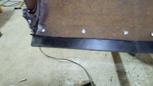 Как сделать нож на буран для чистки снега .