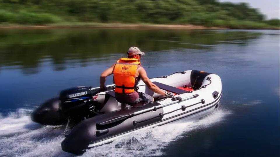 Обкатка лодочного мотора. смотреть онлайн