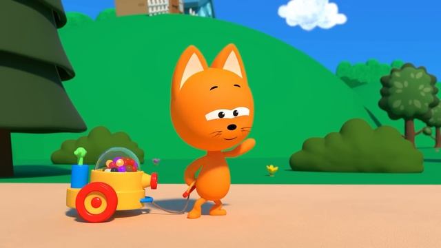 Игры с Синим Трактором - Котёнок Котэ