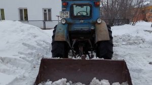 Трактор т40 🚜 самодельный ковш 🫨🫨