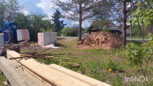 вилочный погрузчик на тракторе т40ам, в работе 🤝