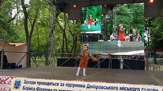 Бойко Мария! Первый фестиваль!!! Одно из первых выступлений!!!