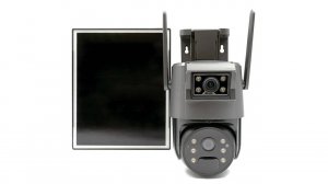 Уличная поворотная 4G камера с двумя объективами на солнечной батарее Link Solar-QSD35G-4G-Dual