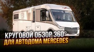 Система кругового обзора 360° для автодома Mercedes