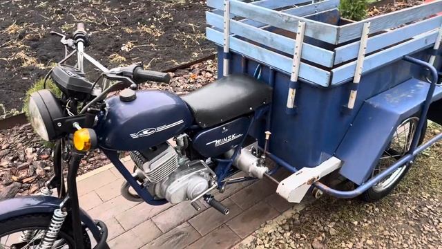 Минск 3.112 грузовой трицикл. смотреть онлайн