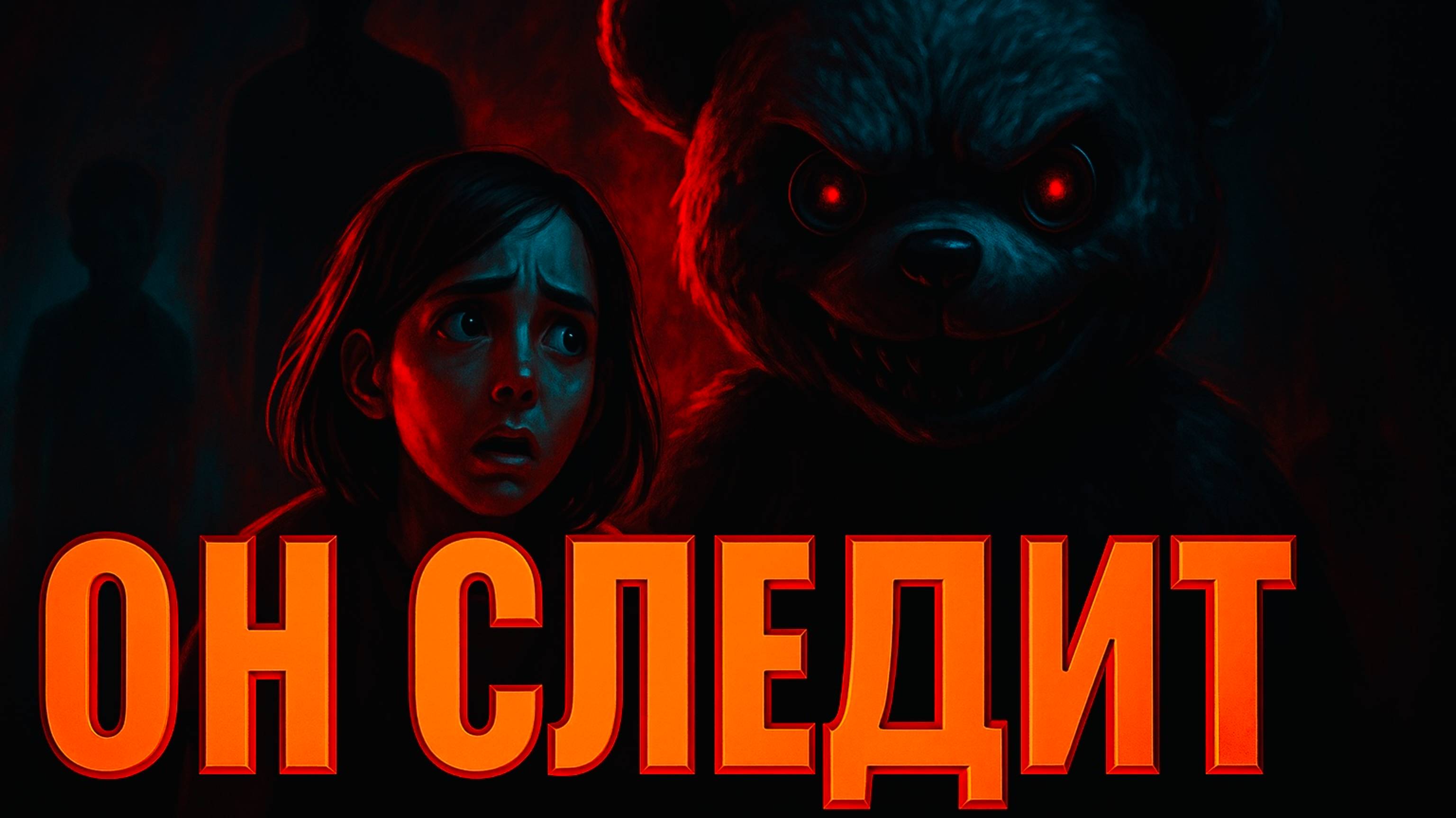 ОН СЛЕДИТ — страшная история про мишку