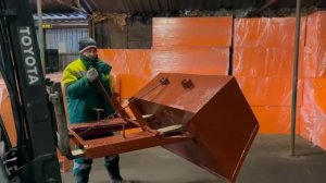 Ковш контейнер для отходов