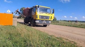 маз мусоровоз