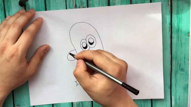 Как нарисовать прикольного Монстрика | How to draw a cool Monster смотреть онлайн