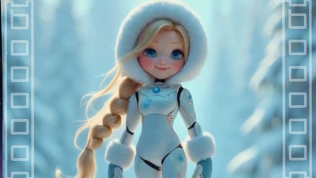 AI рассказывает сказку Снегурка смотреть онлайн