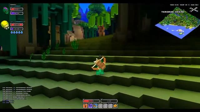 Letsplay cubeworld│with DAN4E3#4-побег в родной лес! смотреть онлайн