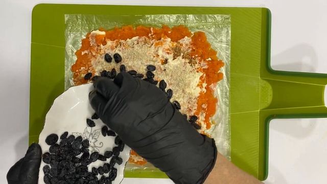 Салат - ,,рулет из моркови". Carrot Roll Salad. смотреть онлайн