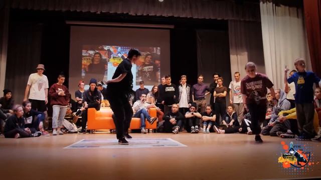 Ксенья VS Лаврентьева | HIP-HOP PRO 1\8 | FUSE THE FLOOR BATTLE 2014 | смотреть онлайн