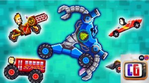 БЬЮ РАЗРАБОТЧИКОВ! Безумные ЛЕТНИЕ ЗАДАНИЯ Мульт игра для детей Битва ТАЧЕК Drive AHEAD