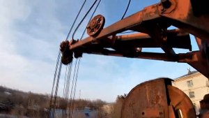 С-981 | СТОИТ ЗАБРОШЕННЫЙ | Раритетный башенный кран