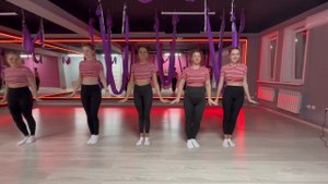 Fly dance (танец в гамаках) групповой новогодний
