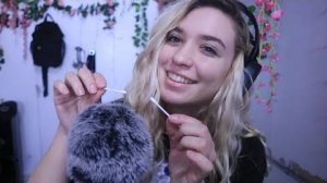 RoseASMR: Ватные палочки, тишина, тихий шепот, пушистый микрофон (30 минут)
