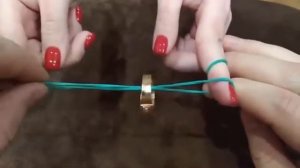 Фокус с кольцом и резинкой (для вечеринки)