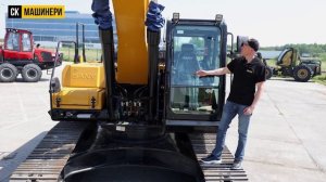 Обзор экскаватора SANY SY245H