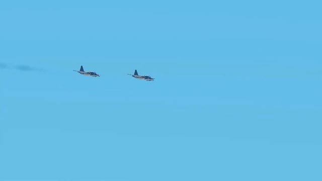 Работа пары грачей. Авиасимулятор DCS смотреть онлайн