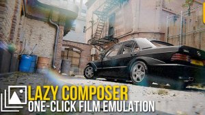 Blender Lazy Composer: One-Click Film Emulation Addon