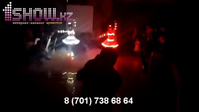 Танцевальный коллектив "Коркем" - лазерное шоу Балерины смотреть онлайн