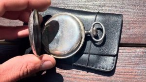 Карманные Часы Omega 84 проба серебра