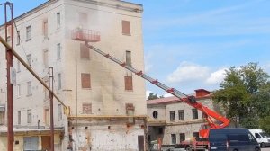 PeskoStruy.ru - Пескоструйная очистка фасада здания от старой краски