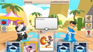🔥💧ВЫБЕРИ ПРАВИЛЬНУЮ СТИХИЮ ЧТОБЫ ВЫЖИТЬ В РОБЛОКС! ШЕДИ ROBLOX Card Battles