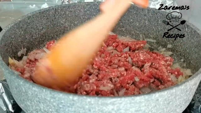 Морковь тушёная с фаршем 👌