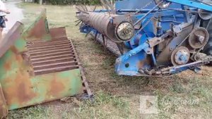 Подготовка комбайна Нива к уборке семечки