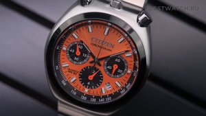 Часы Citizen Bullhead Tsuno Chrono Edition Reverse Panda - купить на Bestwatch.ru
