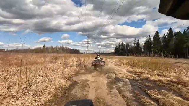 Обкатка НОВЫХ КВАДРОЦИКЛОВ АУТ G3, LONCIN 1000, РЕНЕГАТ XMR