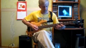 Deep Purple-  bloodsucker - бас(bass cover)