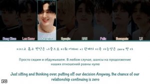 STRAY KIDS-CHILL (식혀) перевод на русский [COLOR CODED LYRICS]