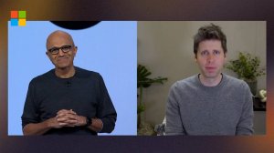 Беседа с генеральным директором OpenAI: Сатья Наделла на конференции Microsoft Build 2025