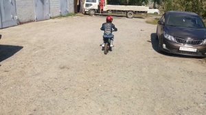 первый питбайк в 9 лет