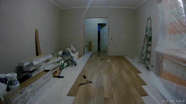 Монтаж ламината наоборот