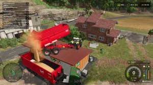 Farming Simulator 25 Как перегрузить из прицепа в прицеп на изи