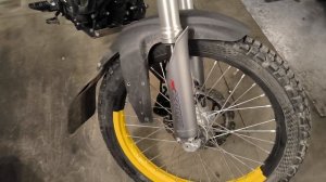 VOGE 300 Rally, переднее крыло.