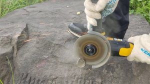 Тест №2 углошлифовальной машинки CAT DX314B