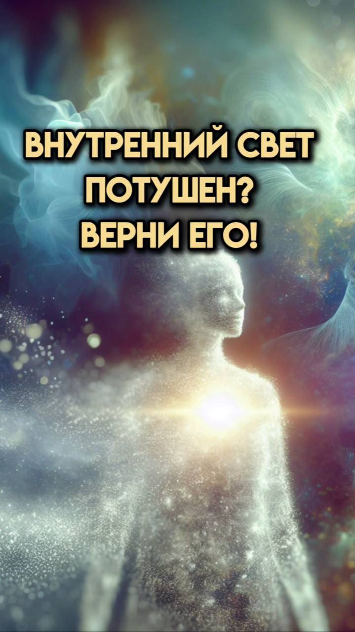 Внутренний свет потушен? Верни его! #тонкиетела #энергетическаягигиена #чисткаполя