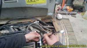 гидролиния на мини экскаватор yanmar b4 b3