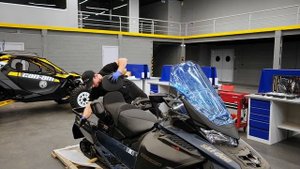Новинка 2025 снегоход Expedition SE 900 ACE Turbo R сборка