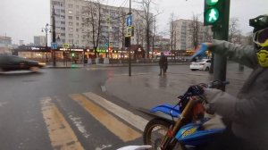 Покатушка по центру перми на эндуро