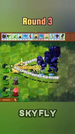 Гатлинг-стрелок против Обсидианового Ячменя | Жесткий вызов в PVZ Fusion!