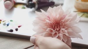 Тонировка цветка